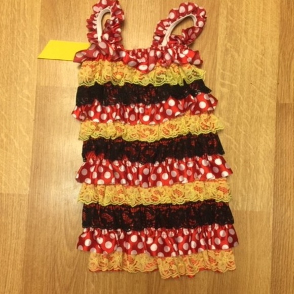 Handmade Etsy Ruffled Onesie 24 month old - Picture 7 of 8